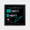 F1 2025 Canadian GP Mercedes Double Podium Finish 3D Track Frame