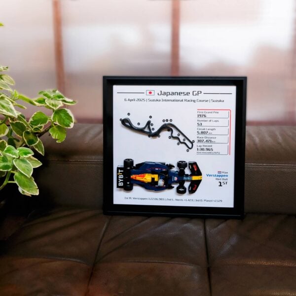 Customize F1 3D Track Display Frame for LEGO - SOLO