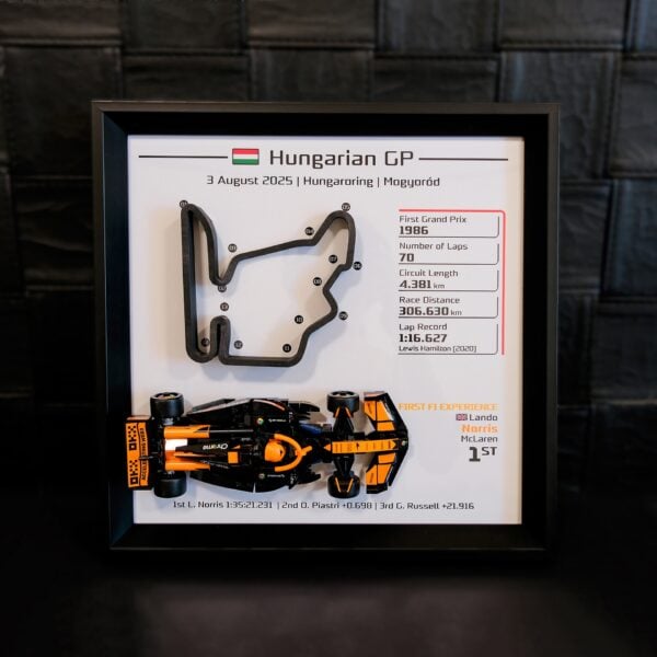 Customize F1 3D Track Display Frame for LEGO - SOLO
