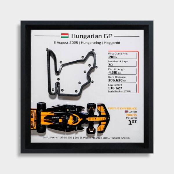 Customize F1 3D Track Display Frame for LEGO - SOLO