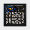 LEGO 用カスタム F1 カレンダー 3D サーキットディスプレイフレーム