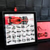 Cornice F1 Calendario 3D Circuito personalizzabile per LEGO